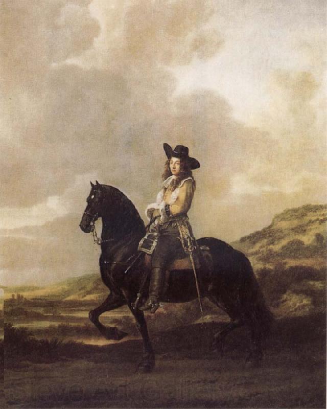 Thomas De Keyser Equestrian Portrait of Pieter Schout